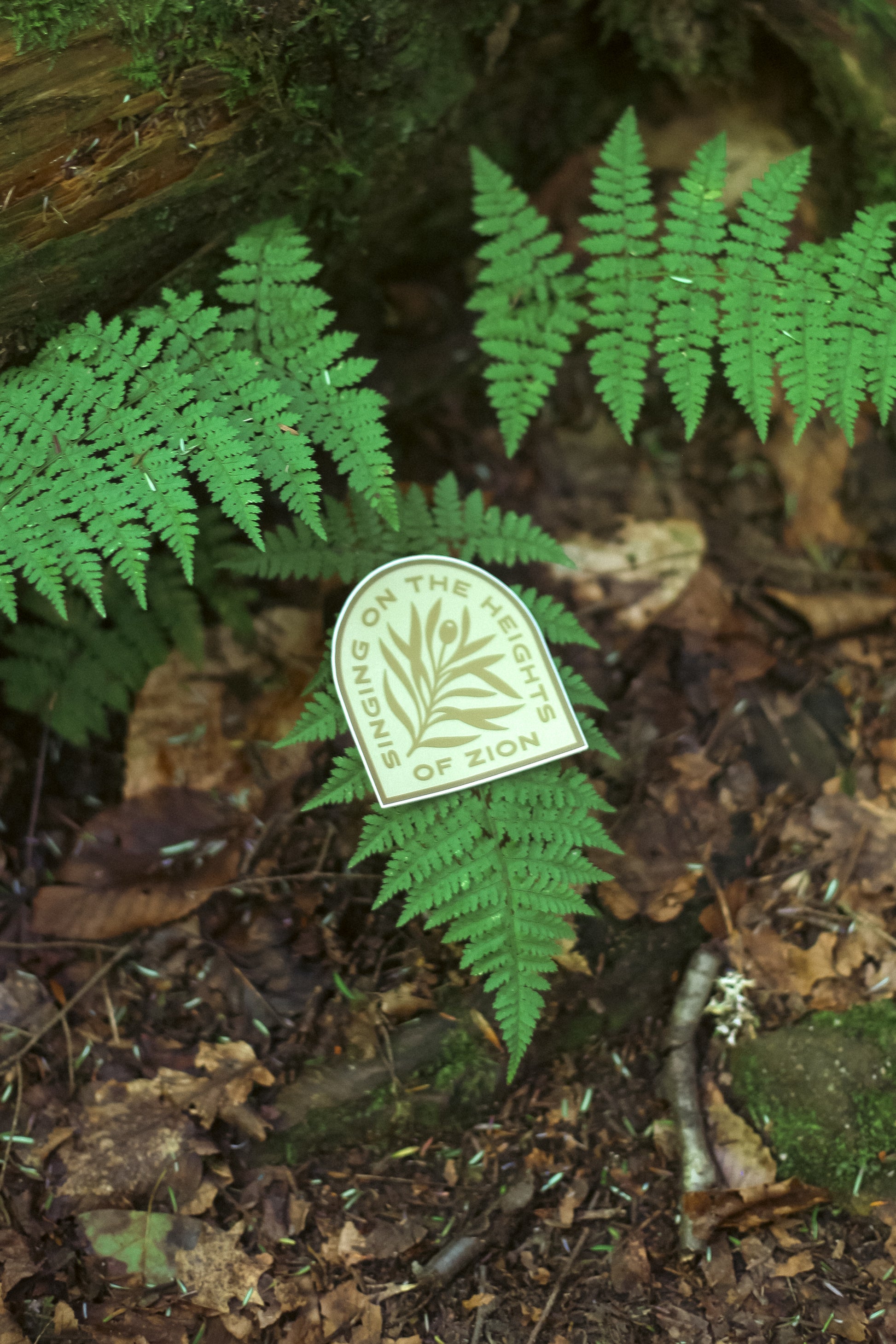 'Heights of Zion' Vinyl Sticker