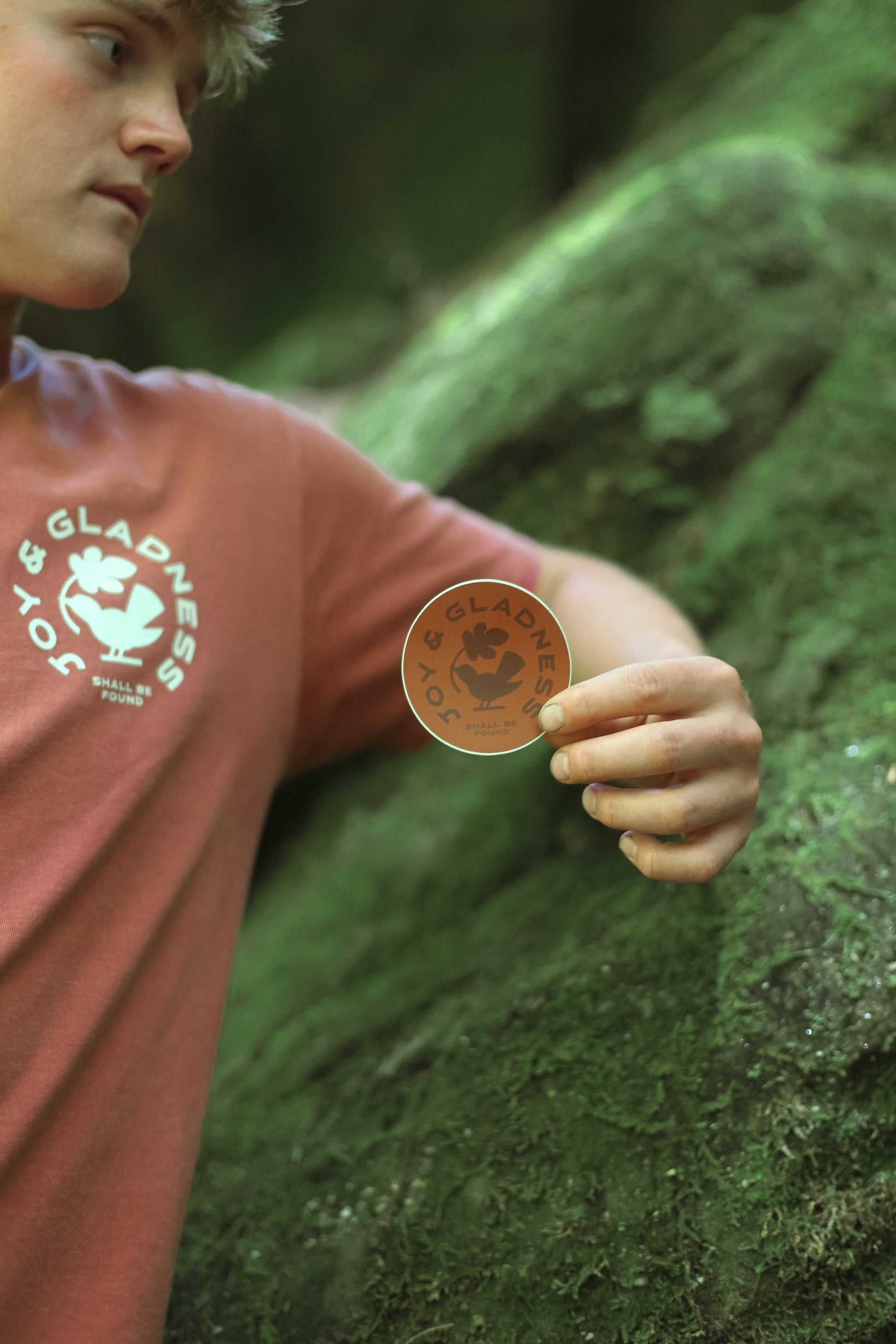 'Joy & Gladness' Vinyl Sticker