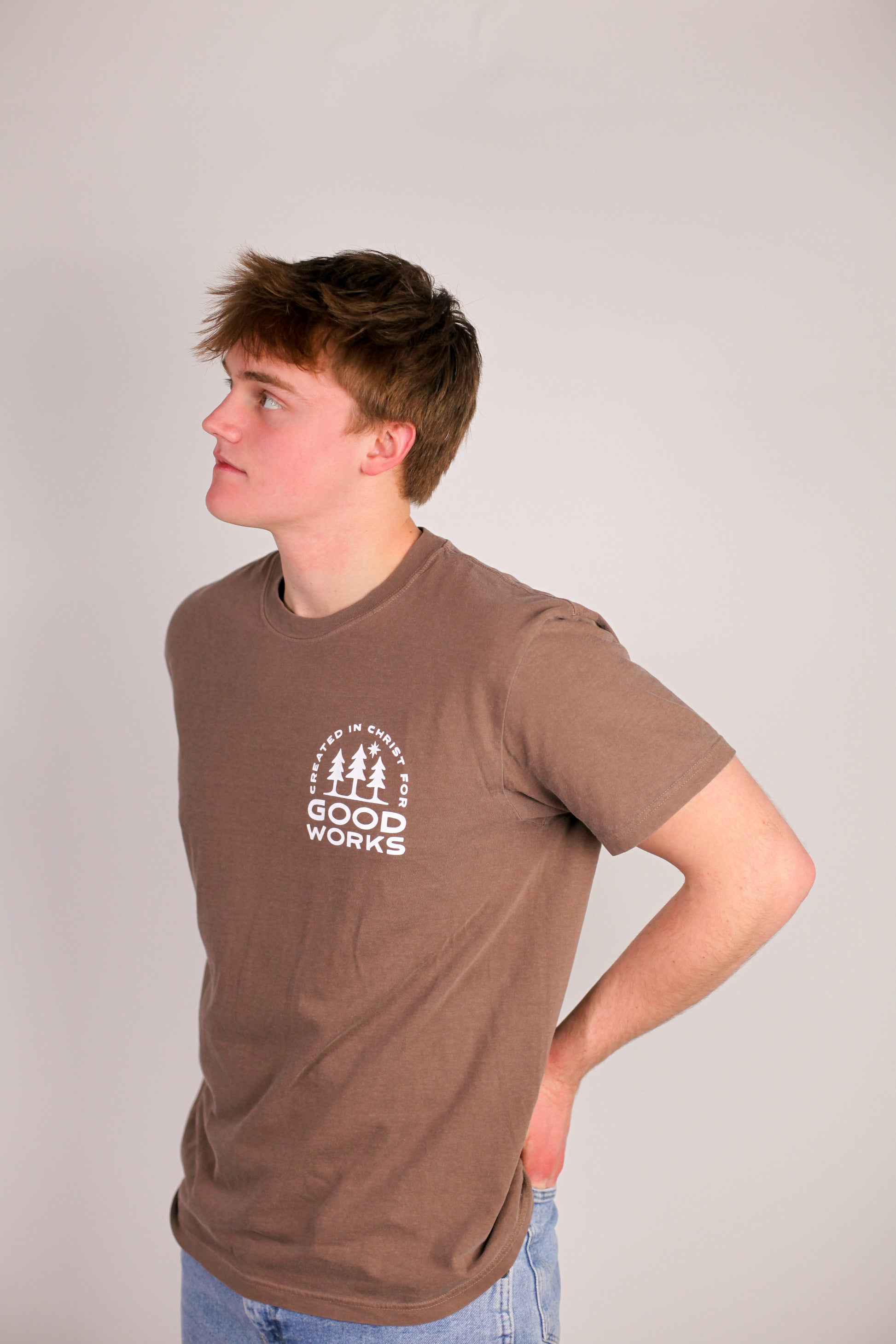 'Created for Good Works' Graphic Tee